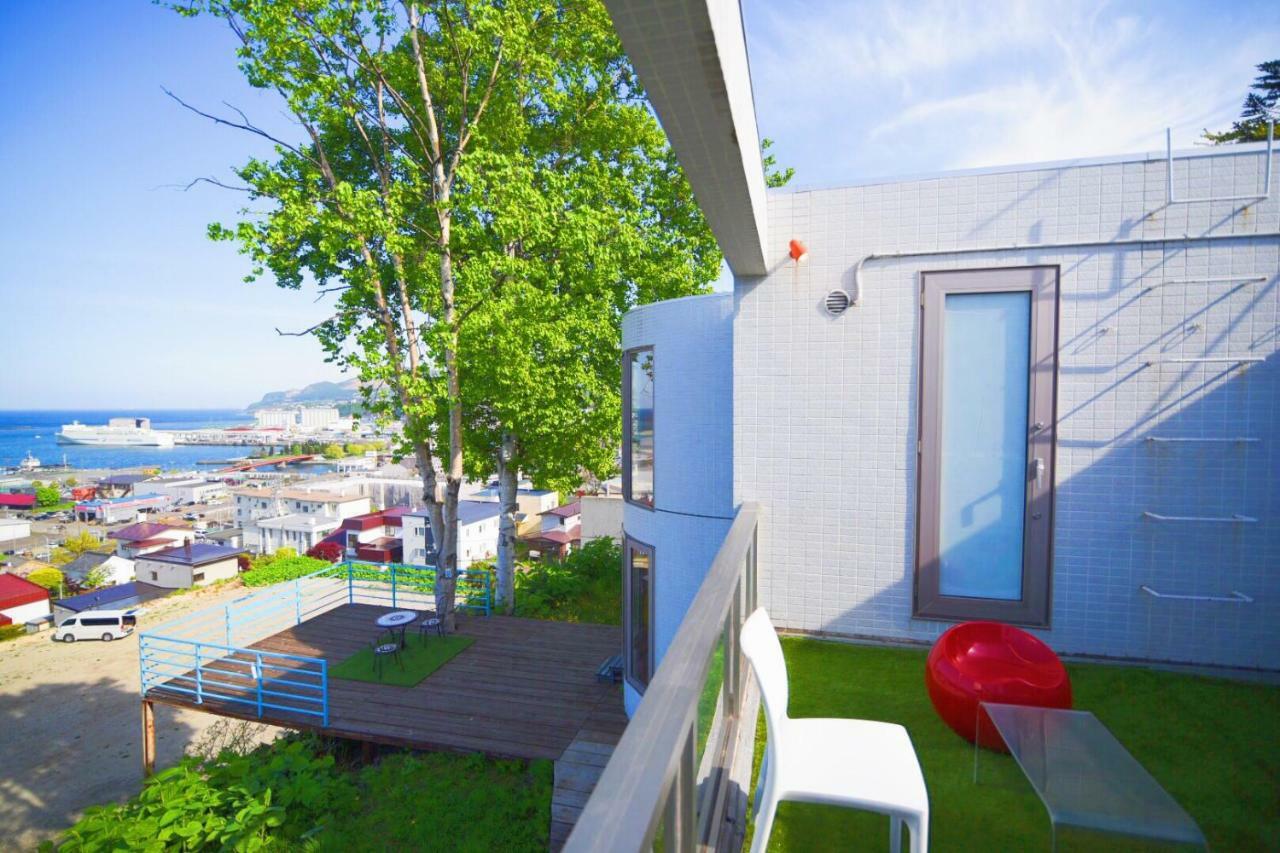 逸居海景别墅: 小樽浪漫街区海景villa Exterior photo